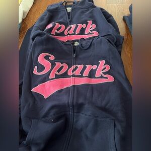 Bundle of 2 spark hoodie jackets
